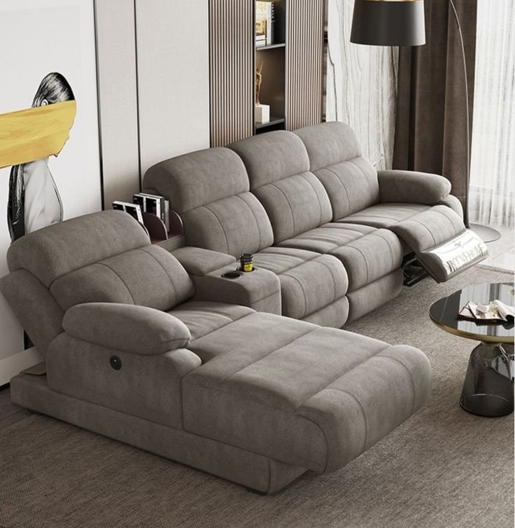 Luxury corner automatic lounger recliners + seat recliner
